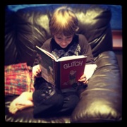 Kid reading Aldo Zelnick Series